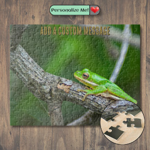 Puzzle Branche de la grenouille verte arboricole