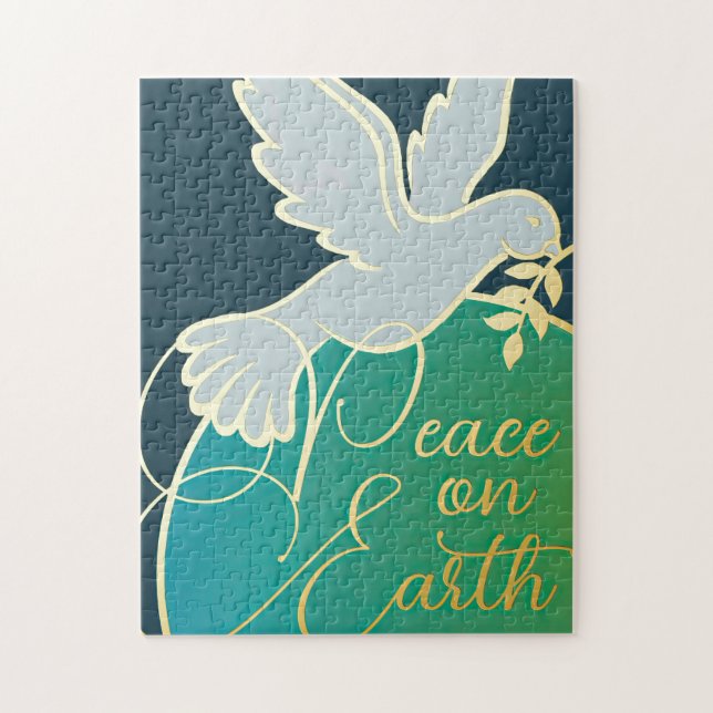 Puzzle Branche Peace on Earth Dove (Vertical)