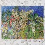 Puzzle Branches de châtaignes florissantes par Vincent va<br><div class="desc">Branches de châtaigniers en fleurs de Vincent van Gogh est un post impressionnisme d'art vintage de peinture florale à vie morte présentant des fleurs printanières en fleurs d'une branche de châtaignier dans le jardin ou la forêt. À propos de l'artiste : Vincent Willem van Gogh (1853-1890) fut l'un des peintres...</div>