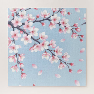 Puzzle Branches de fleurs de cerisier motif serein