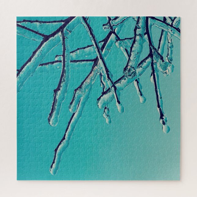 Puzzle branches de glace (Vertical)