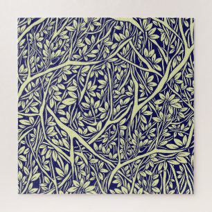 Puzzle Branches vintages : Motif d'arbre intertissé