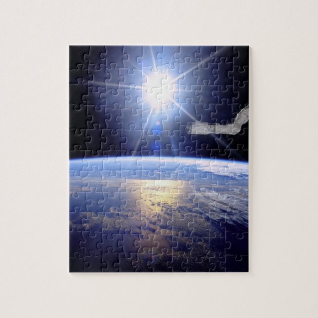 Puzzle Bras robotisé de la navette spatiale en orbite ter (Vertical)