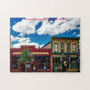 Puzzle Breckenridge Colorado. Christmas Greetings