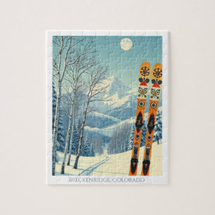 Puzzle Breckenridge Colorado jeu de vacances ski