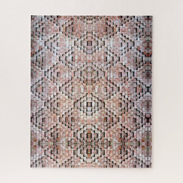 Puzzle - Brick Motif Kaleidoscope (Vertical)