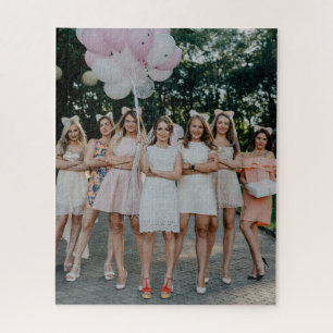Puzzle Bride's Besties Mariage Bridesmaids do-it-yourself