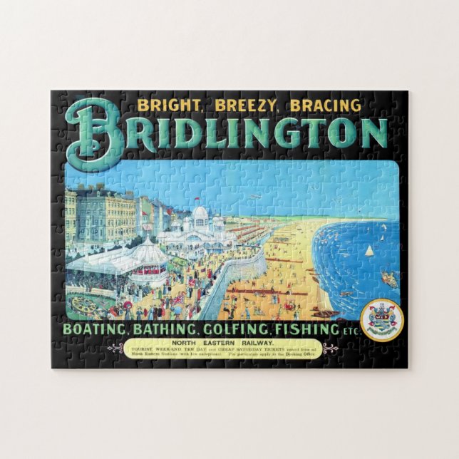 Puzzle Bridlington au bord de la mer (Horizontal)