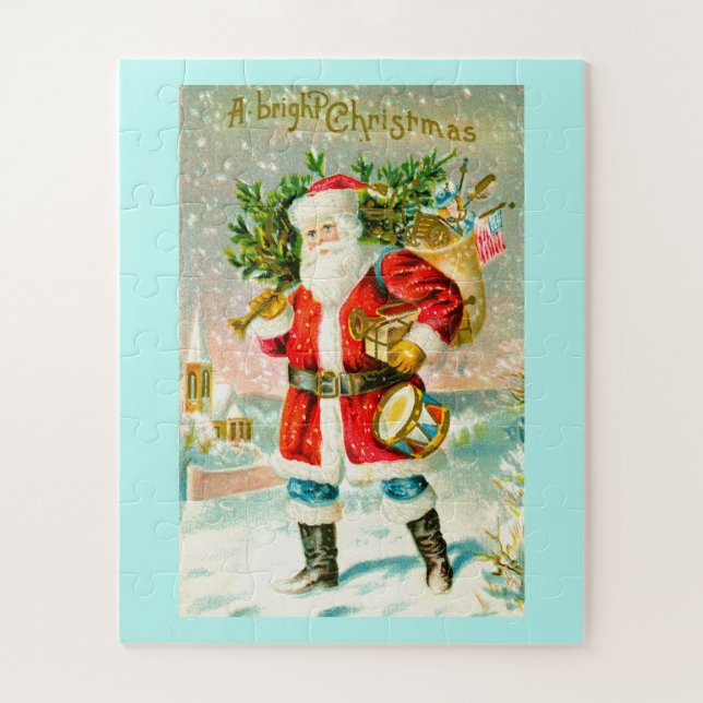 Puzzle Bright Christmas festive art (Vertical)