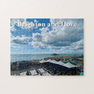 Puzzle Brighton et Hove Beach en été