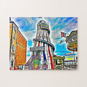 Puzzle Brighton Palace Pier Fairground Rides