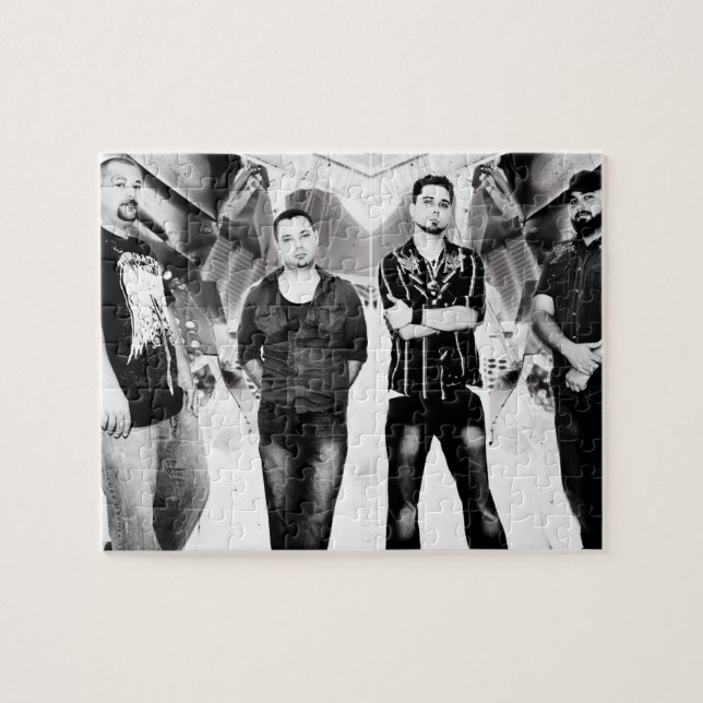 Puzzle brisé de photo de l'affichage 8x10 avec (Horizontal)