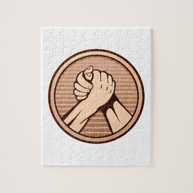 Puzzle Bronze (Vertical)