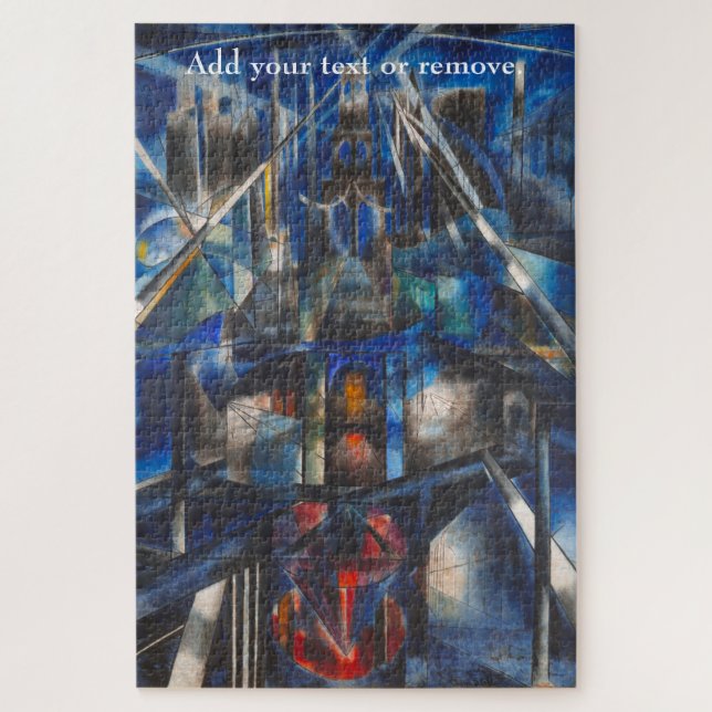 Puzzle "Brooklyn Bridge" Joseph Stella, 1920. (Vertical)