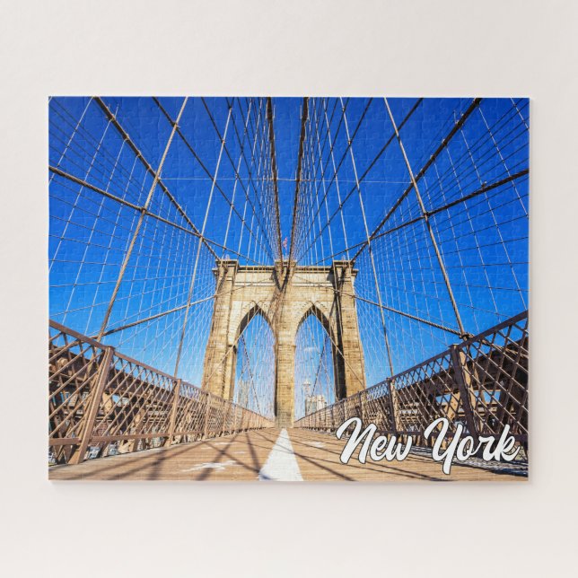 Puzzle Brooklyn Bridge, New York, USA (Horizontal)