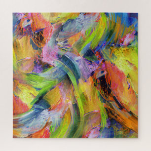 Puzzle Brosses couleur en jaune