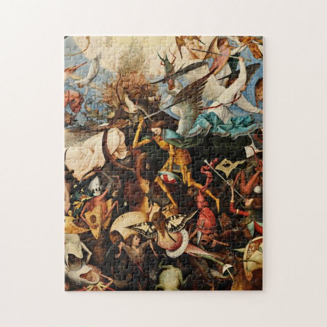 Puzzle Bruegel L'Ancien - La Chute Des Anges Rebelles (Vertical)