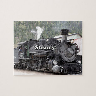 Puzzle Brumeux!: locomotive à vapeur, Colorado, États-Uni