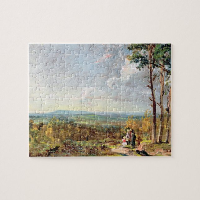 Puzzle Bruyère de Hampstead regardant vers la herse, 1821 (Horizontal)