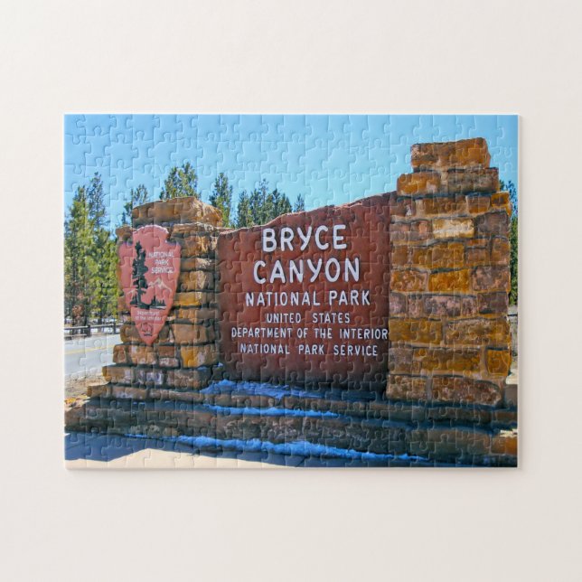 Puzzle Bryce Canyon National Park Utah. (Horizontal)