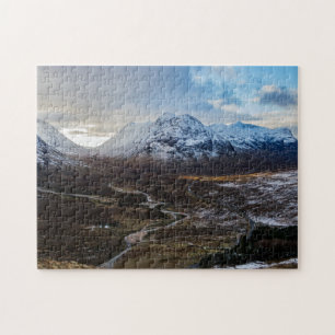Puzzle Buachailles Etive Mhor and Beag, Glencoe Scotland