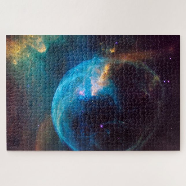 Puzzle Bubble Nebula Astronomie spatiale cosmique (Horizontal)