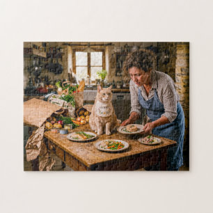 Puzzle Buffet Gourmet pour Chat Gâté