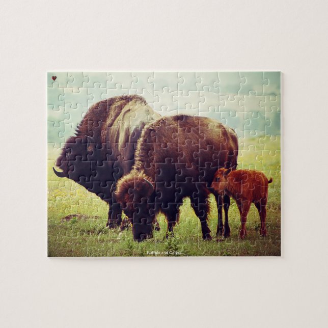 Puzzle Buffles et veaux (Horizontal)