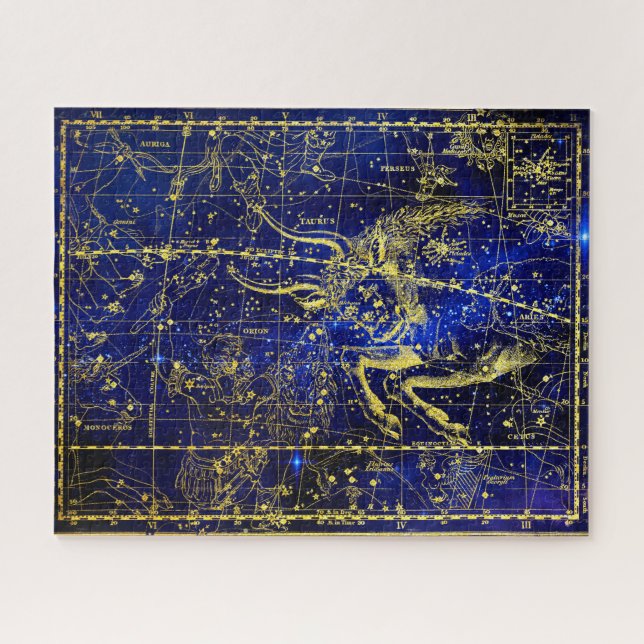 Puzzle Bull Constellation (Horizontal)