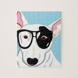 Puzzle Bull-terrier de hippie