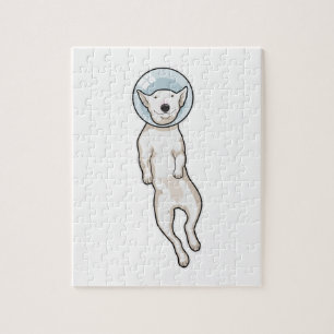 Puzzle Bull Terrier Space