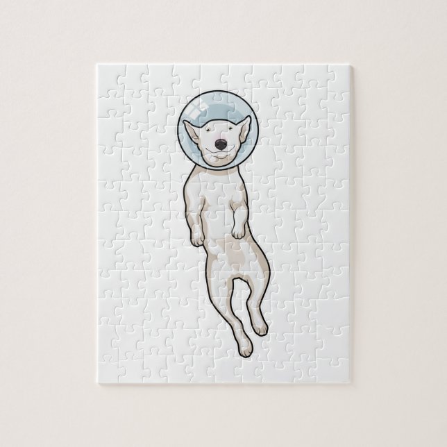 Puzzle Bull Terrier Space (Vertical)