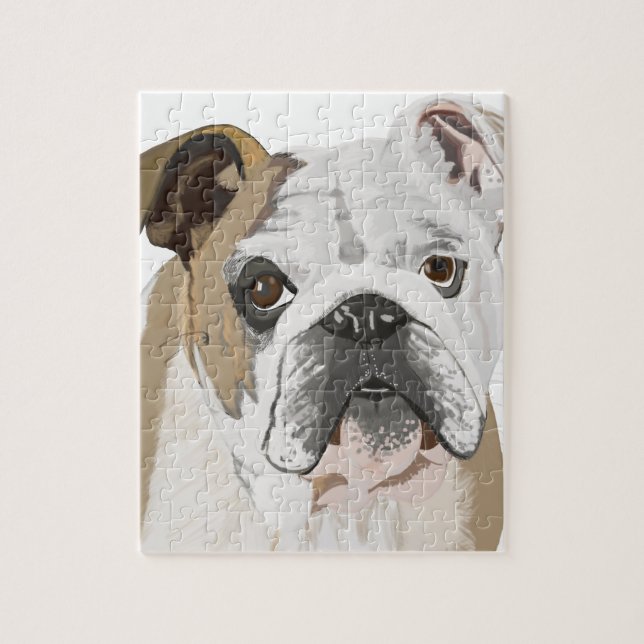 Puzzle Bulldog anglais (Vertical)