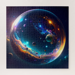 Puzzle Bulle cosmique Galaxie Imaginaire Art