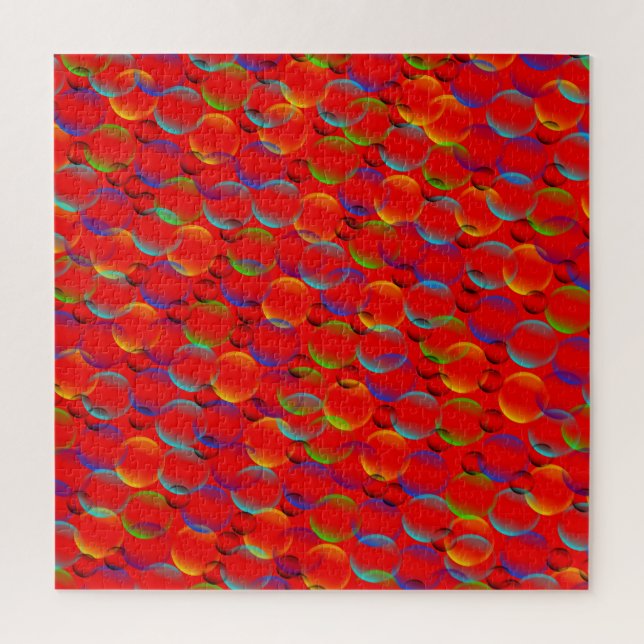 Puzzle Bulles de couleur (Vertical)