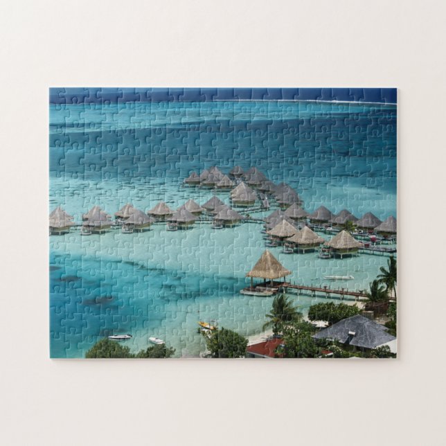 Puzzle Bungalows de l'hôtel Beachcomber (Horizontal)