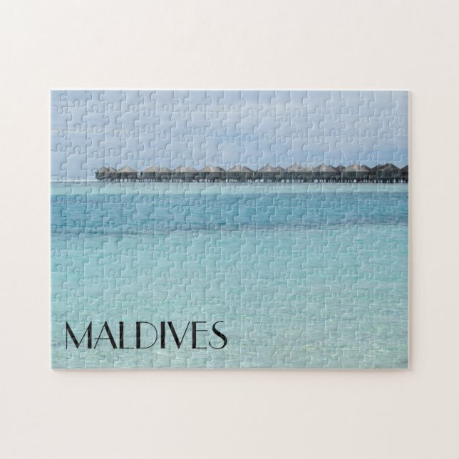 Puzzle bungalows maldives (Horizontal)
