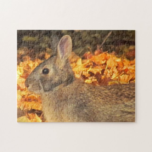 Puzzle Bunny d'automne (Horizontal)