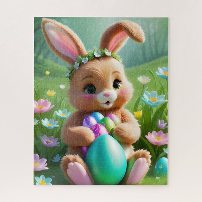 Puzzle Bunny de Pâques (Vertical)