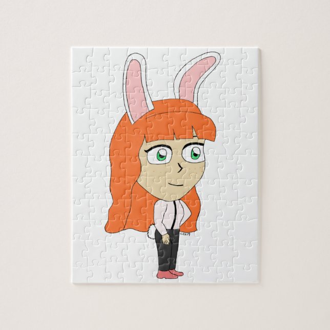 Puzzle bunnygirl (Vertical)