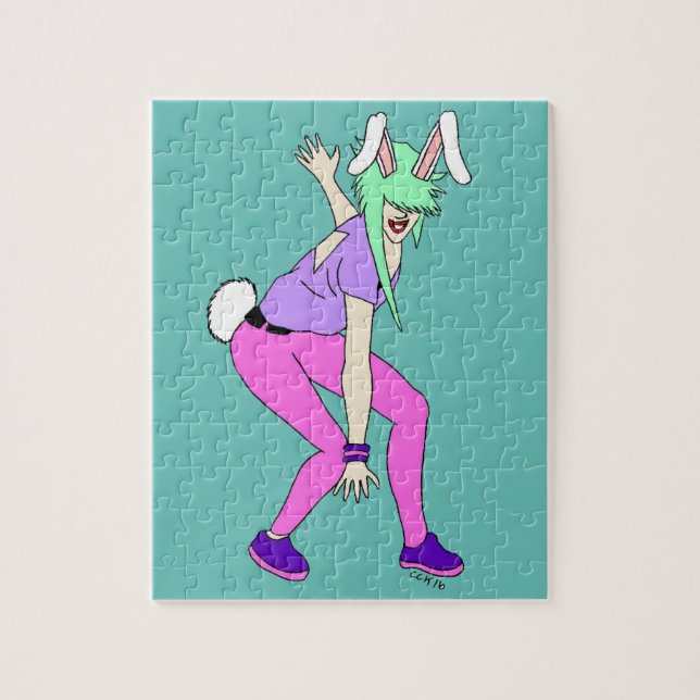 Puzzle bunnygirl  (Vertical)
