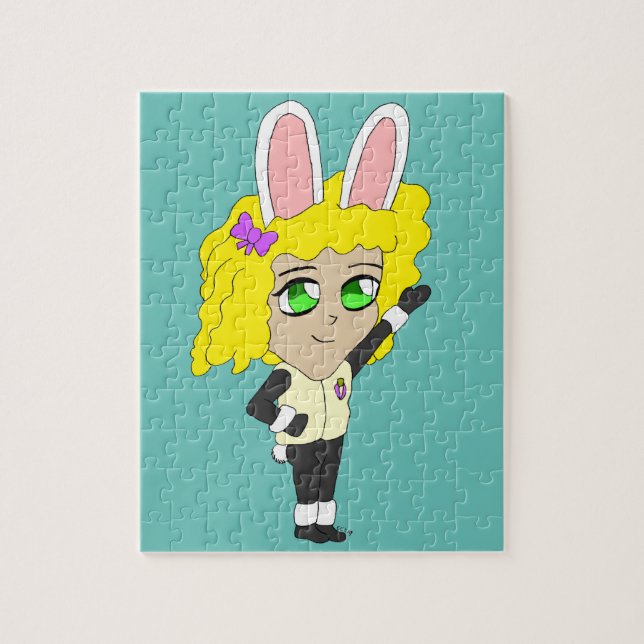 Puzzle bunnygirl chibi (Vertical)