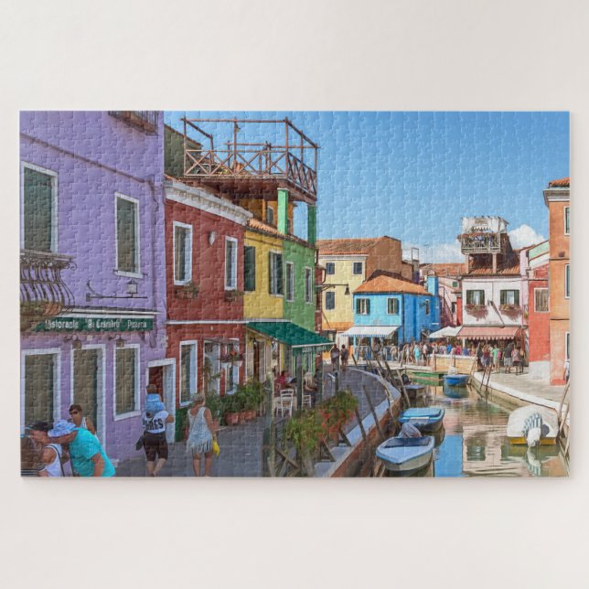 Puzzle Burano. #11. (Horizontal)