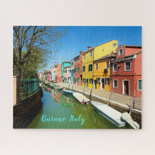 Puzzle Burano Venice Italie Canal Gongola