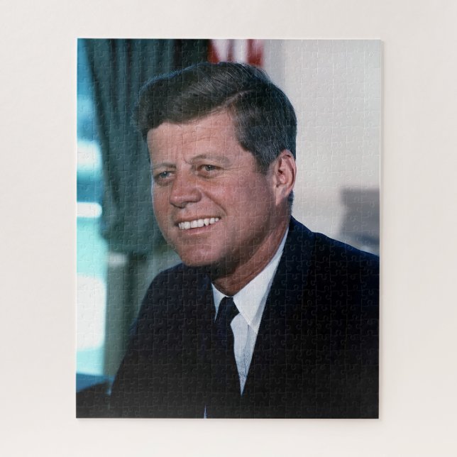 Puzzle Bureau ovale du président John F. Kennedy (Vertical)