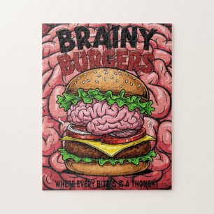 Puzzle Burger Brainy