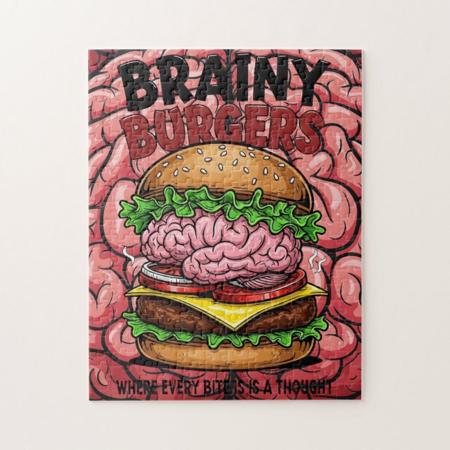 Puzzle Burger Brainy (Vertical)