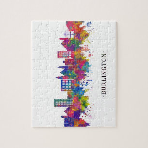 Puzzle Burlington Iowa Skyline