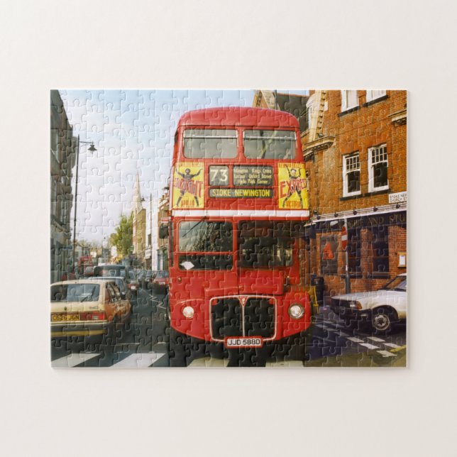 Puzzle Bus de Londres à Stoke Newington (Horizontal)