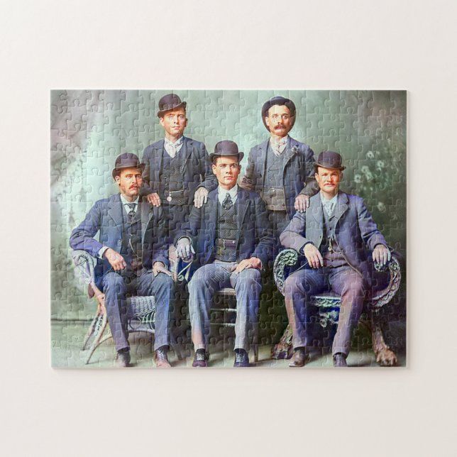 Puzzle Butch Cassidy & The Sundance Kid Gang Color Redux (Horizontal)